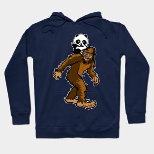 Gone Squatchin with Panda Hoodie